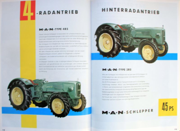 Streiber "MAN Traktoren" MAN-Tractor-History 1997 (10200)